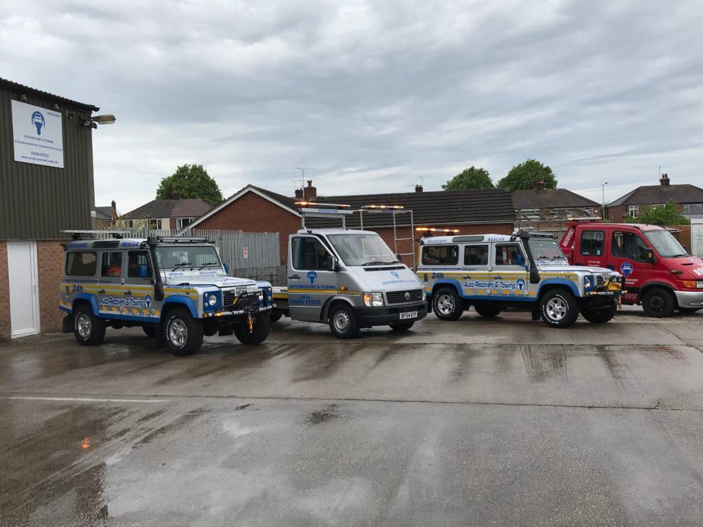 ART Recovery Vehicle line up